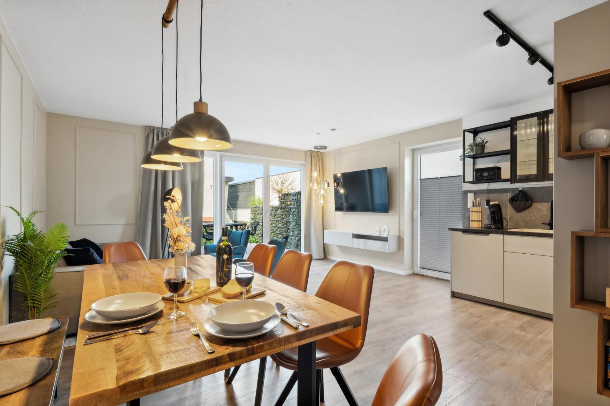 Neu! Design-Fewo Heidetraum Dorfmark Exterior foto